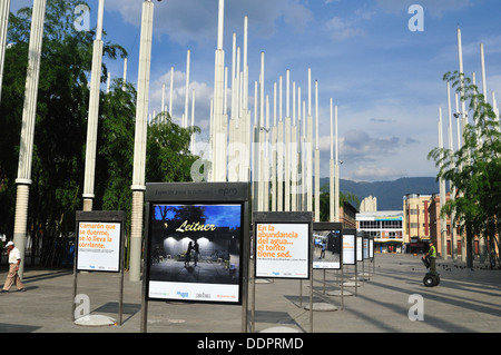 Parque de Las Luces - Zentrum von Medellín entfernt. Abteilung von Antioquia. Kolumbien Stockfoto