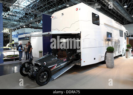 Caravan Salon Messe 2013 - Düsseldorf, Deutschland Stockfoto