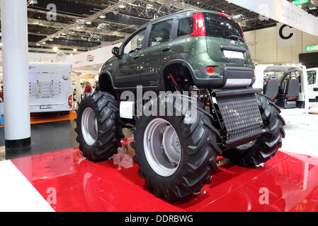 Caravan Salon Messe 2013 - Düsseldorf, Deutschland Stockfoto