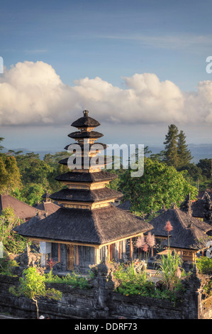 Indonesien, Bali, Besakih, Pura Agung Besakih-Tempel-Komplex Stockfoto