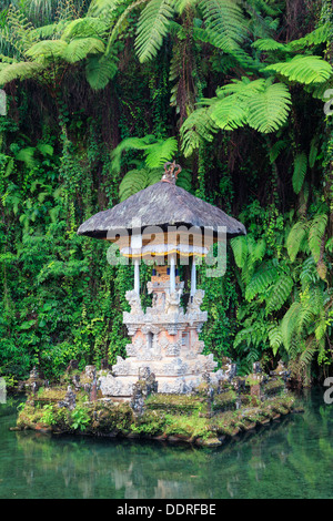 Indonesien, Bali, die heiligen Quellen von Pura Gunung Kawi Sebatu Tempel Stockfoto