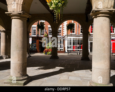 Shrewsbury alte Markthalle, Shrewsbury, Shropshire, England Stockfoto