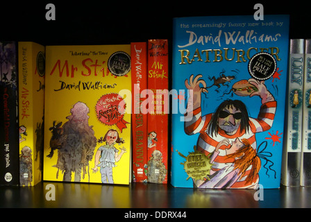 David Walliams Kinderbücher verkauft 2.5miilion kopiert und machte über £13 m, London Stockfoto