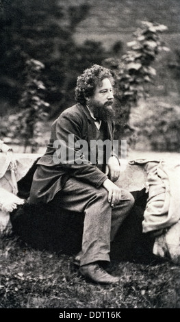 William Morris, britischer Künstler und Designer, 19. Jahrhundert. Künstler: Frederick Hollyer Stockfoto