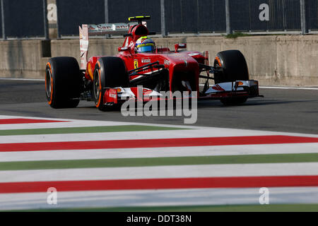 Monza, Italien. 06. September 2013. Motorsport: FIA Formula One World Championship 2013, Grand Prix von Italien, #4 Felipe Massa (BRA, Scuderia Ferrari), Credit: Dpa picture-Alliance/Alamy Live News Stockfoto