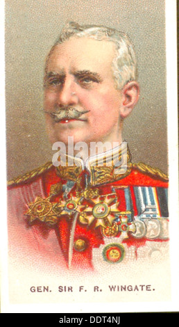 Weltkrieg ein Portrait von General Sir F R Wingate Stockfoto