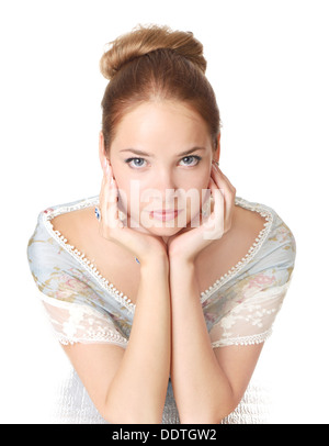Schönes Mädchen Stockfoto