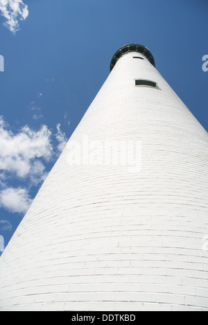 Neuen Presque Isle Leuchtturm, Michigan Stockfoto