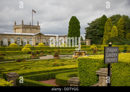 Der Herzog von Marlborough privaten italienischen Garten im Blenheim Palace in Woodstock, Oxfordshire. Stockfoto