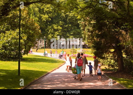 Parc De La Pipiniere in der Stadt Nancy, Frankreich. Stockfoto