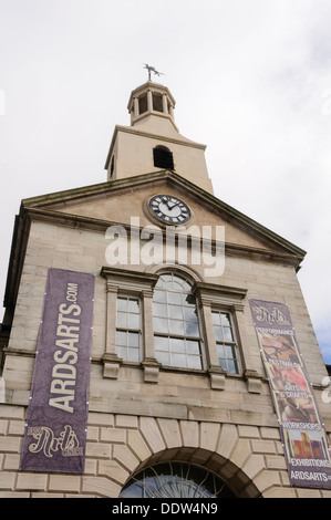 Newtownards Rathaus, heute ein Kulturzentrum. Stockfoto