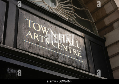 Newtownards Rathaus, heute ein Kulturzentrum. Stockfoto