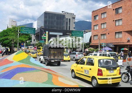 Oriental Avenue - Zentrum von Medellín entfernt. Abteilung von Antioquia. Kolumbien Stockfoto