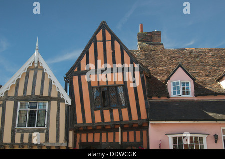 Crooked House High Street Lavenham Suffolk England Stockfoto