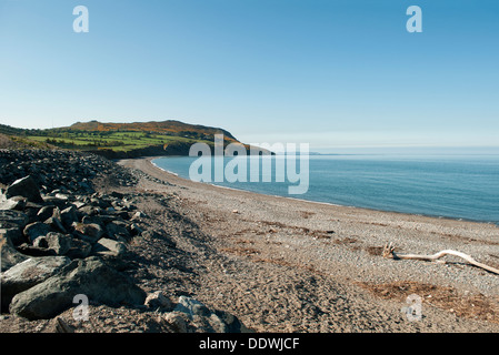 Greystones (Irisch: Na Clocha Liatha) ist eine Stadt und am Meer Seebad im County Wicklow, Ireland. Stockfoto