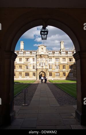 Viereck Clare College Cambridge Universität Cambridgeshire England Stockfoto