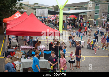 australische Schule fair in Avalon, Sydney, Australien Stockfoto