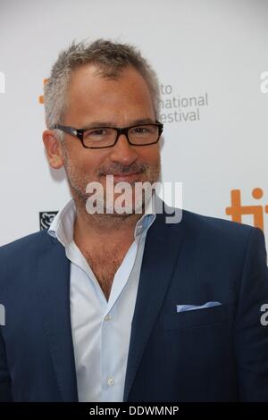 Toronto, Kanada. 7. September 2013. Regisseur Charlie Stratton besucht die Premiere von "Therese" während der 38. jährlichen Toronto International Film Festival aka TIFF bei Princess of Wales Theatre in Toronto, Kanada, am 7. September 2013. Foto: Hubert Boesl/Dpa/Alamy Live News Stockfoto