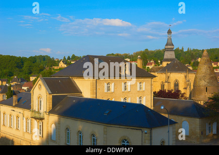 Sarlat, Dordogne, Old Town, Perigord Noir, Dordogne-Tal, Sarlat la Caneda, Frankreich Stockfoto