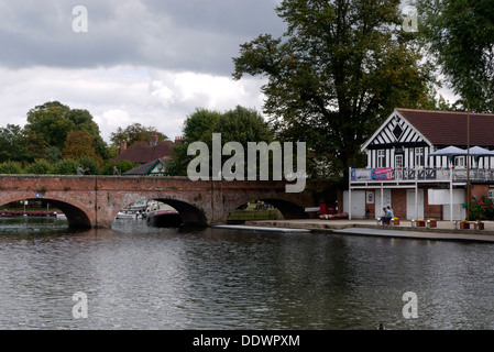 Clopton Brücke, Stratford Upon Avon, Warwickshire, England, UK Stockfoto