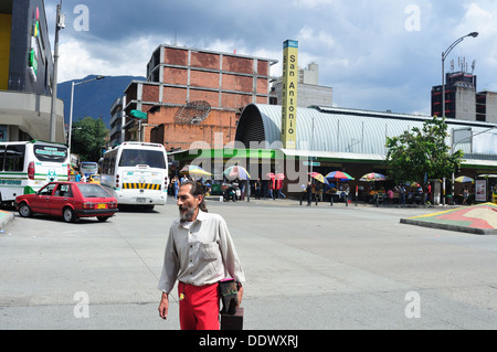 Oriental Avenue - Zentrum von Medellín entfernt. Abteilung von Antioquia. Kolumbien Stockfoto