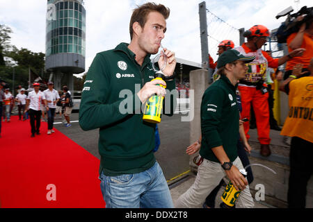 Motorsport: FIA Formula One World Championship 2013, Grand Prix von Italien, #21 Giedo van der Garde (NLD, Caterham F1 Team) Stockfoto