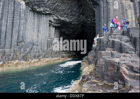 Staffa Fingals Höhle Stockfoto