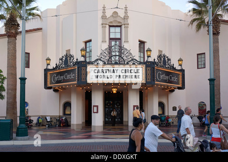 Carthay Circle Restaurant, Disneyland Resort, Buena Vista Street, Anaheim, Kalifornien Stockfoto