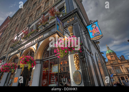 Diakon Brodies Taverne, Royal Mile, EDN, Stadt von Edinburgh, Scotland, UK - nachschlagen Stockfoto