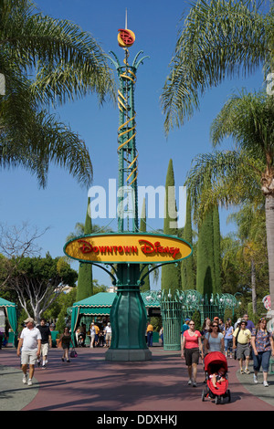 Downtown Disney, Disneyland Resort, Anaheim, Kalifornien Stockfoto