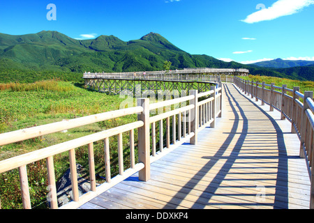 Shiretoko Nationalpark, Hokkaido Stockfoto