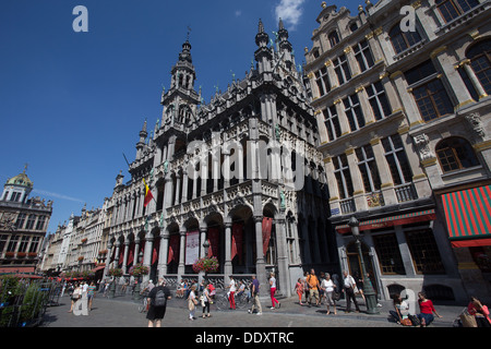 Grote Markt Grand Place Brüssel Bruxelles Belgien Belgique Belgien Europa Stockfoto