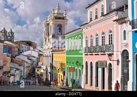 Brasilien, Bahia: Altstadt Pelourinho in Salvador da Bahia Stockfoto