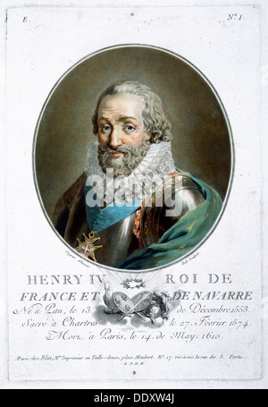 Heinrich IV., König von Frankreich und Navarra, (c1771-1847). Künstler: Fahrt Stockfoto