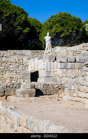 Ein Asklepieion in der griechischen Stadt von Emporion, Empuries, Spanien, 2007. Künstler: Samuel Magál Stockfoto