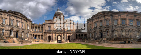 Panorama von Süden College Edinburgh Universität, Lothian, Schottland, UK Stockfoto