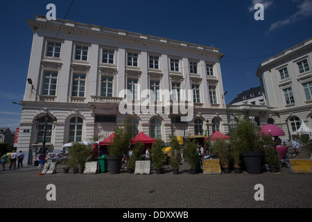 Setzen Sie Royale verdeutlicht Brüssel Bruxelles Belgien Belgique Belgien Europa Stockfoto