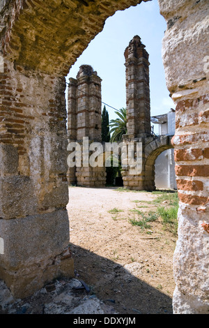 San Lazaro Aquädukt, Rabo de Buey, Merida, Spanien, 2007. Künstler: Samuel Magál Stockfoto