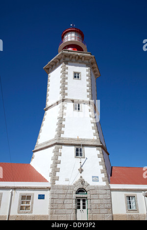 Leuchtturm, Kap Espichel, Portugal, 2009. Künstler: Samuel Magál Stockfoto