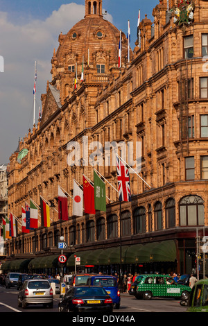 Das Kaufhaus Harrods, Knightsbridge, London Stockfoto