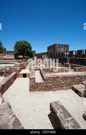 Burg von Silves, Silves, Portugal, 2009. Künstler: Samuel Magál Stockfoto