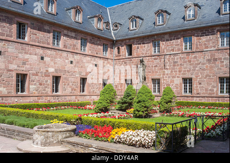 Abtei Mont Sainte-Odile Stockfoto