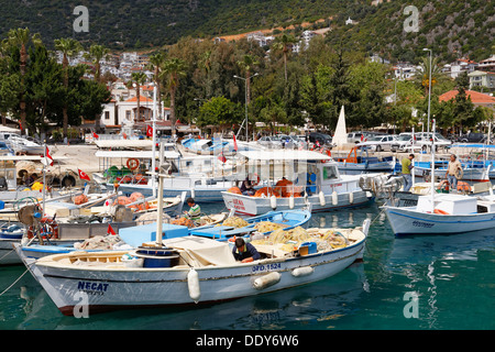 Fischereihafen Stockfoto