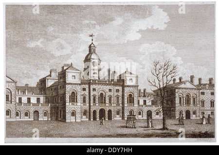 Blick auf die Parade am Horse Guards, Westminster, London, c1800.                                      Künstler: S Sparrow Stockfoto