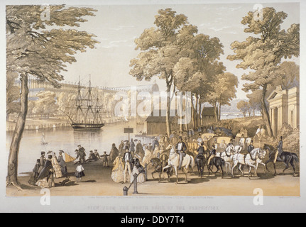 Die große Ausstellung, Hyde Park, Westminster, London, 1851.                                      Künstler: Tag & Sohn Stockfoto