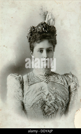 Zarin Alexandra Fyodorovna, Ehefrau von Zar Nicholas II von Rußland, Anfang des 20. Jahrhunderts. Künstler: Pasetti Stockfoto