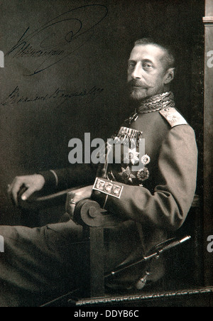 Großherzog Konstantin Constantinovich Russlands, aus dem frühen 20. Jahrhundert. Artist: Unbekannt Stockfoto