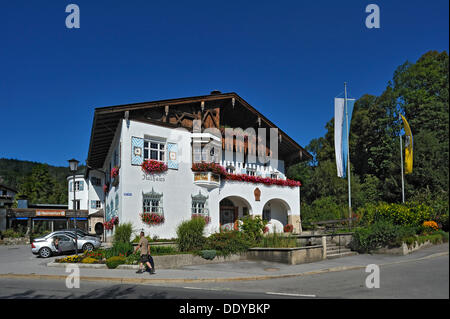 Rathaus in Schliersee, Bayern Stockfoto