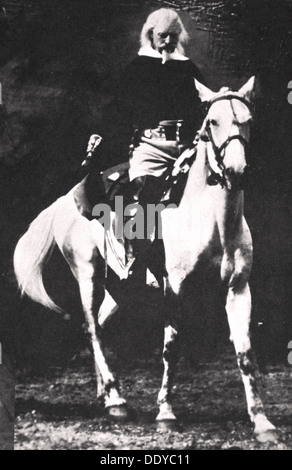 Buffalo Bill in Richtung zum Ende seiner Wild West Show Tage, Ende 19. / Anfang 20. Jahrhunderts. Künstler: unbekannt Stockfoto