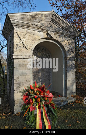 Krieg-Denkmal, Weltkrieg, Ostfriedhof, East Cemetery, München, Bayern Stockfoto